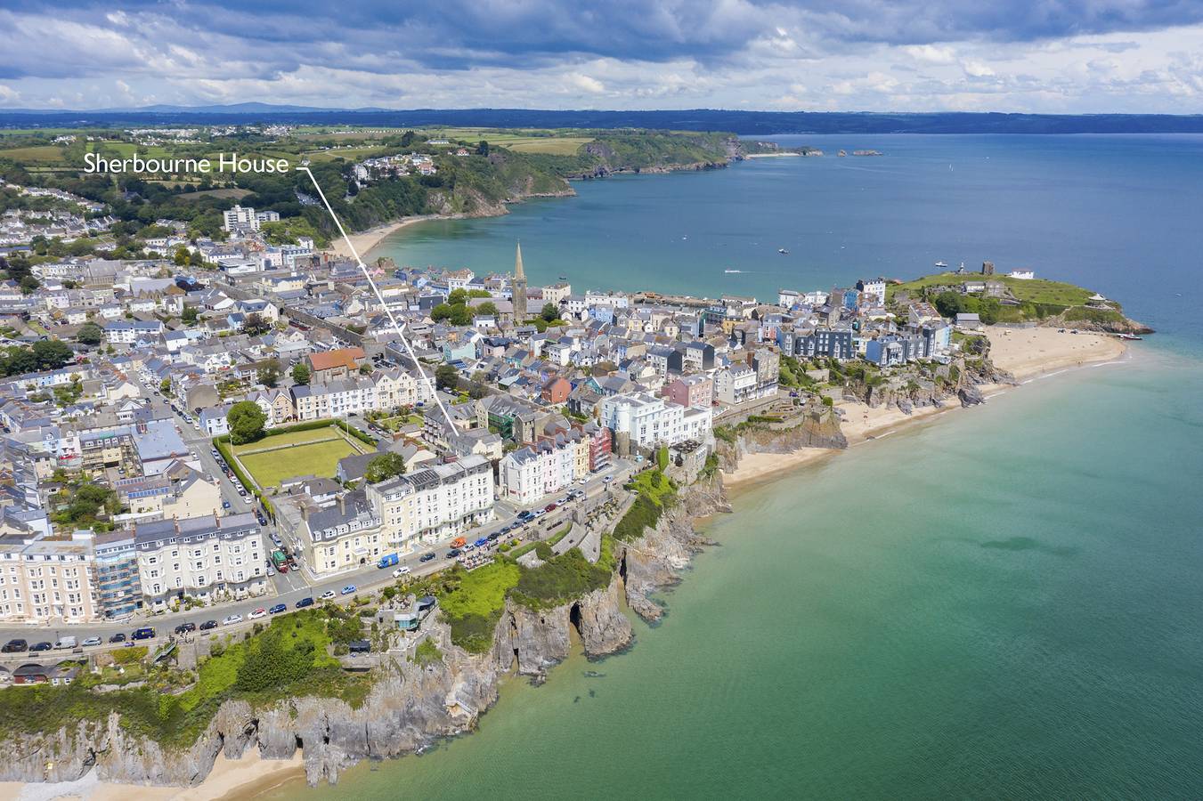 Ganze Wohnung, Sherbourne House - Seaside Apartment in Tenby, Pembrokeshire