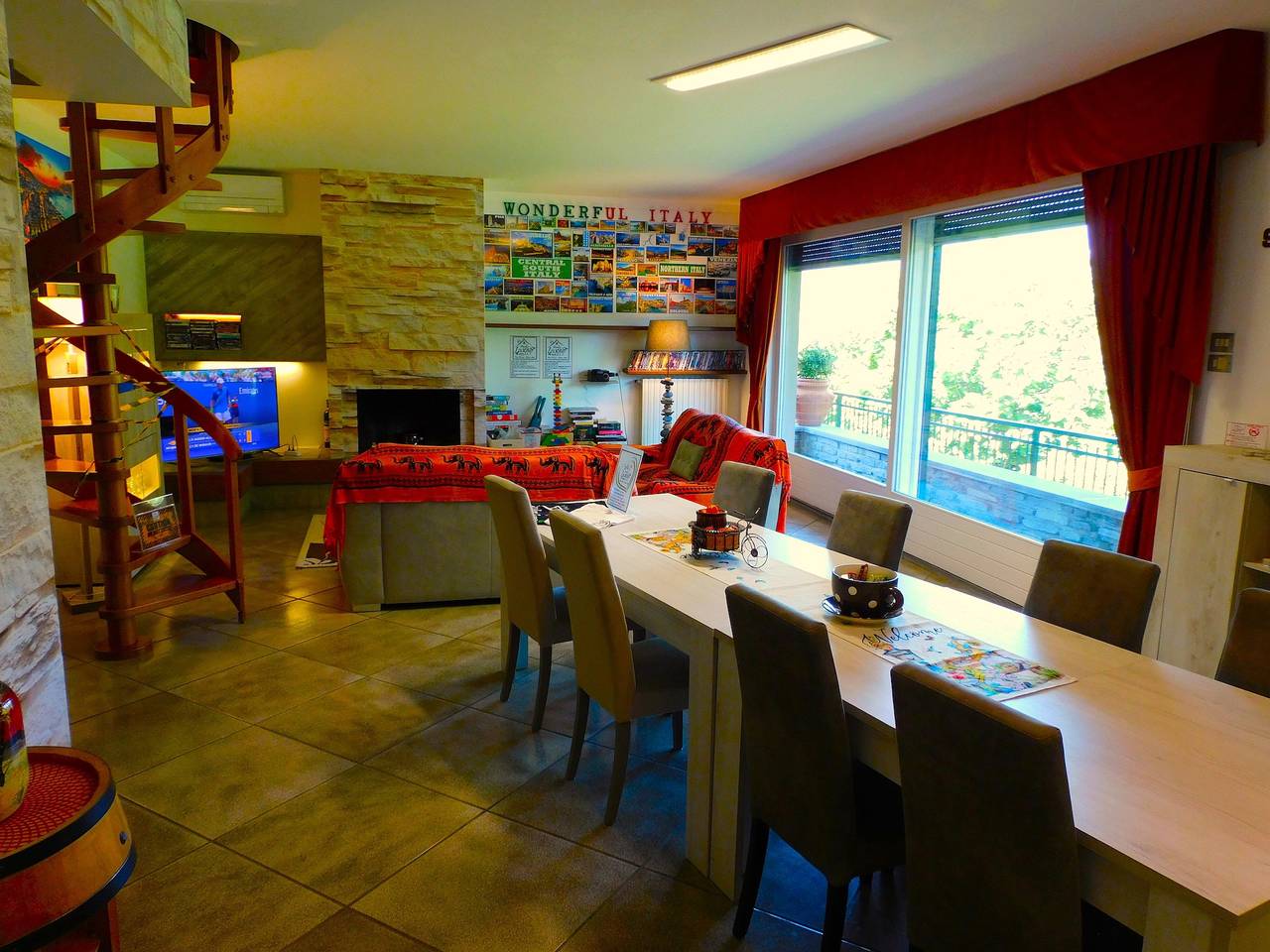 Ganze Wohnung, Lukas Home – Apartment für 6 Gäste mit Spielzimmer nahe dem See in Merone, Brianza