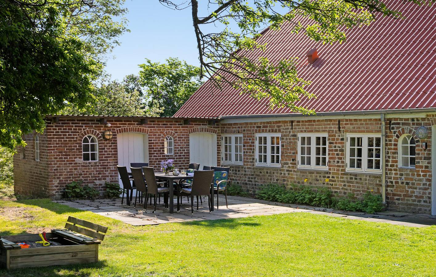 Ferienhaus für 8 Personen mit Terrasse in Skærbæk, Tondern und Umgebung