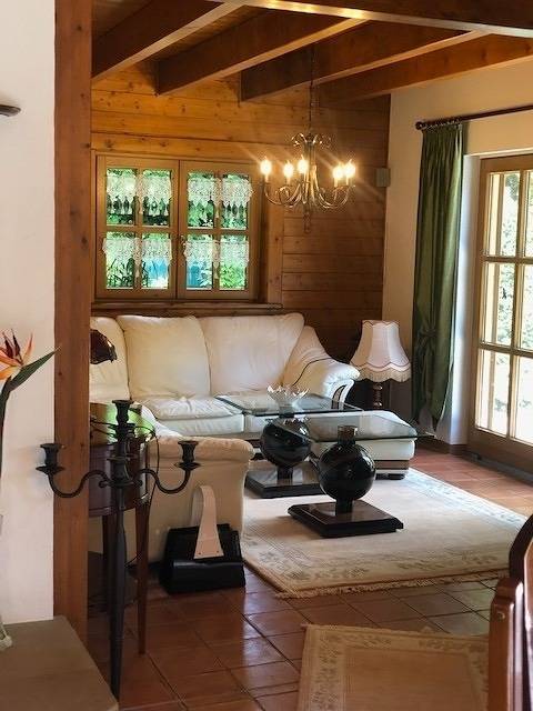 Blockhaus am Waldrand in Brieselang, Havelland