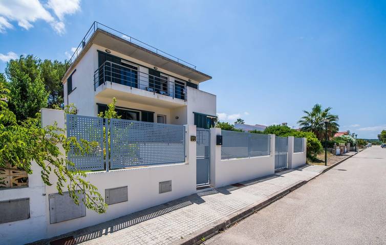Apartment mit Meerblick, Pool und Terrasse | 700m zum Strand in Colònia de Sant Pere, Artà