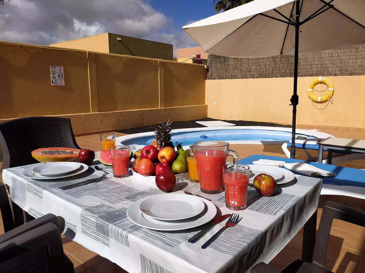 Haus 4 Personen in Tamaragua, La Oliva