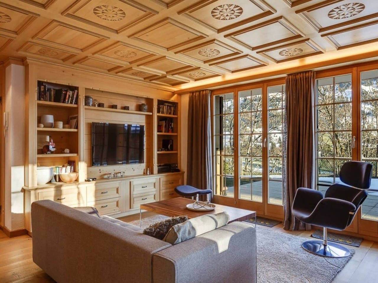 Ganze Wohnung, Üppiges Apartment mit Sauna und Whirlpool in Saanenmöser, Saanen