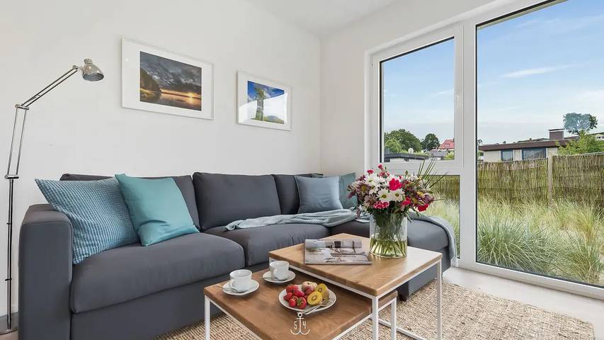 Ferienhaus mit Meerblick für 5 Personen, mit Terrasse in Halbinsel Holnis - 3