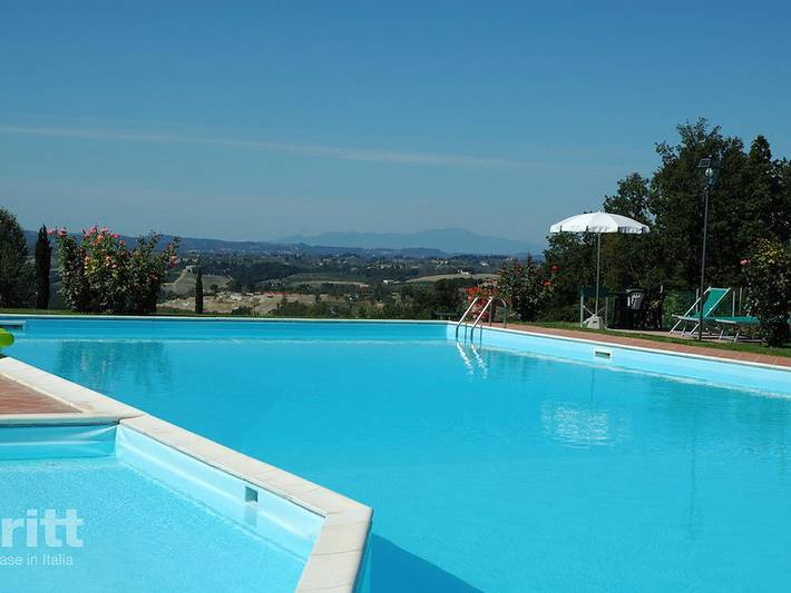 Location de vacances pour 6 personnes, avec balcon/terrasse et terrasse à Montespertoli - 2