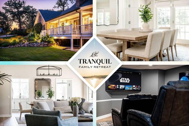 Ferienhaus für 10 Personen, mit Seeblick und Garten sowie Terrasse - 1