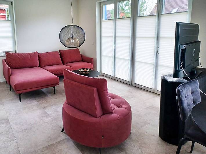 Ferienhaus für 4 Personen, mit Sauna und Terrasse sowie Garten, mit Haustier am Saaler Bodden - 4