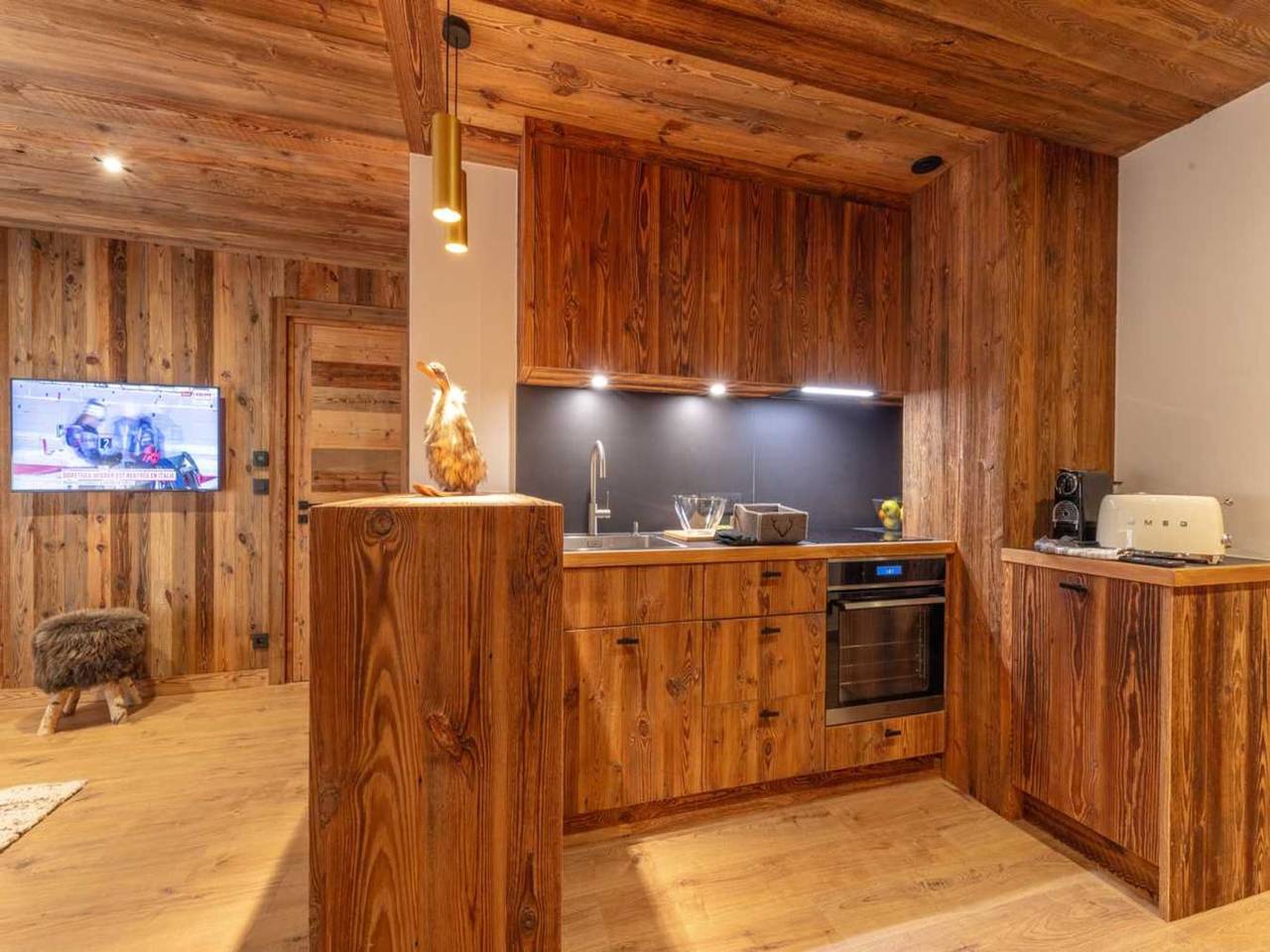 Appartement entier, Modern 2 bedroom apartment, close to ski lifts in Megève, Pays du Mont-Blanc