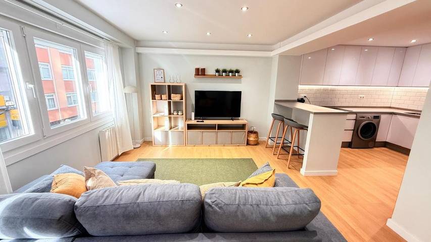 Gîte pour 7 personnes, avec terrasse et vue à La Corogne