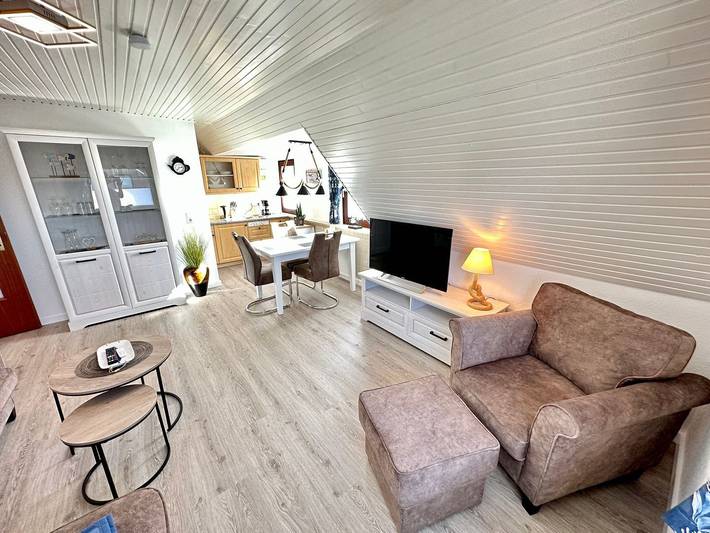 Ganze Wohnung, Komfortable Wohnung West in Westerland mit Garten, Wlan und moderner Ausstattung in Tinnum, Sylt (Gemeinde)