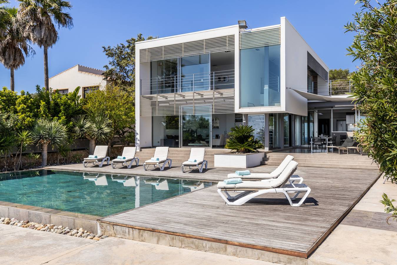 Pool with Sea Views - Villa Es Pas in Vallgornera, Llucmajor