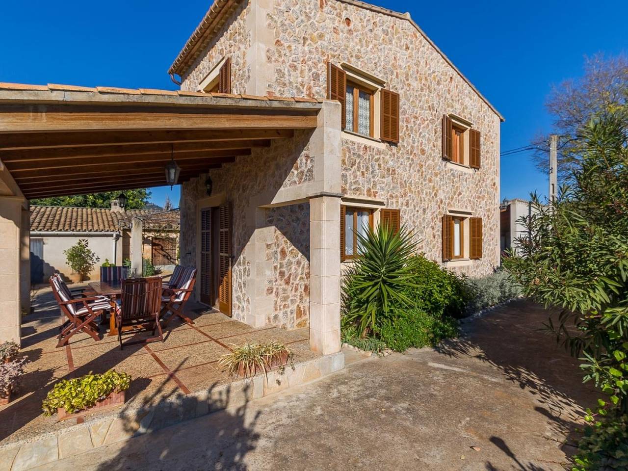Can Tut - Preciosa villa con piscina y jardín en Campanet in Campanet, Interior de Mallorca