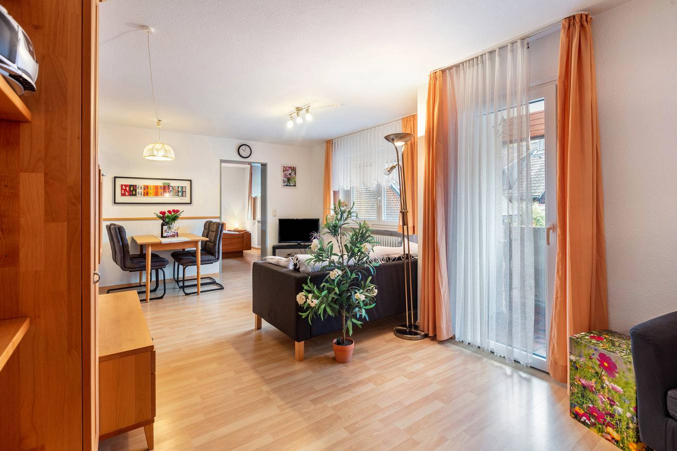 Ganze Wohnung, Ferienwohnung 'Appartement A' mit Gemeinschaftsgarten, Balkon und Wi-Fi in Suedlicher Schwarzwald, Sankt Blasien
