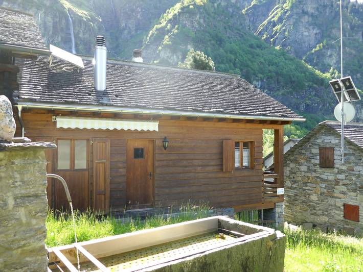 Ferienhaus für 5 Personen, mit Balkon und Terrasse sowie Garten