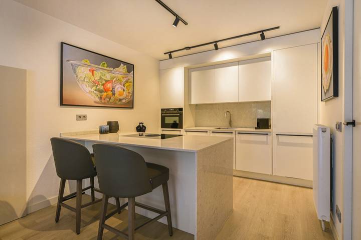 Ferienhaus für 2 Personen, mit Sauna und Balkon/Terrasse sowie Terrasse