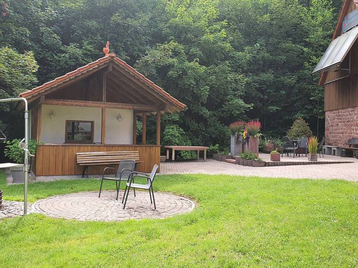 Hütte für 4 Personen, mit Balkon und Garten, kinderfreundlich im Pfälzer Wald - 3