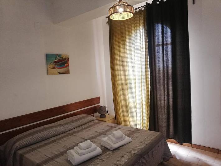 Ferienwohnung für 7 Personen, mit Balkon und Terrasse sowie Garten und Ausblick