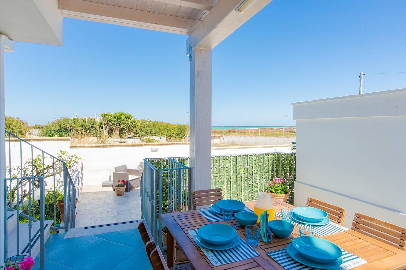 Casa vacanza per 5 persone con terrazza in Pantanagianni, Torre Santa Sabina