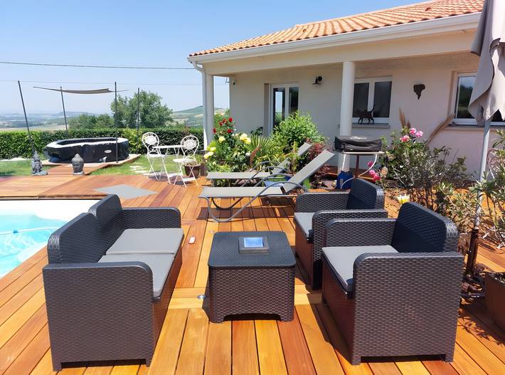 B&B für 4 Personen, mit Whirlpool und Garten, kinderfreundlich in Frankreich - 2
