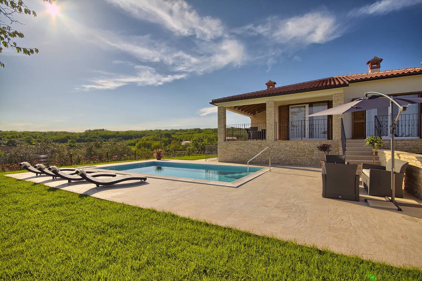 Villa for 6 People in Sutivanac, Southcoast Istria