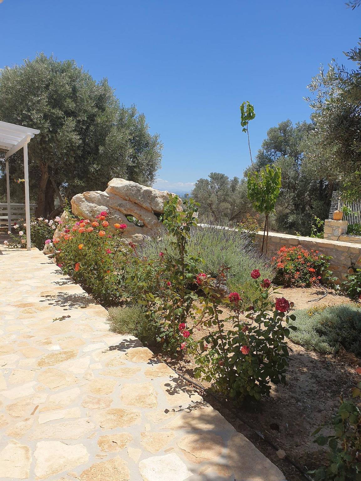Ferienhaus "Villa Efthalia" mit Bergblick in Pitsidia, Iraklio-Heraklion und Umgebung