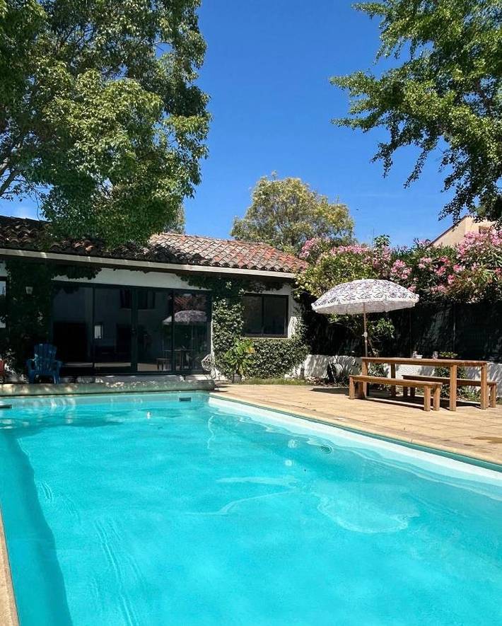 Appartement de vacances pour 4 personnes, avec Terrasse et Piscine