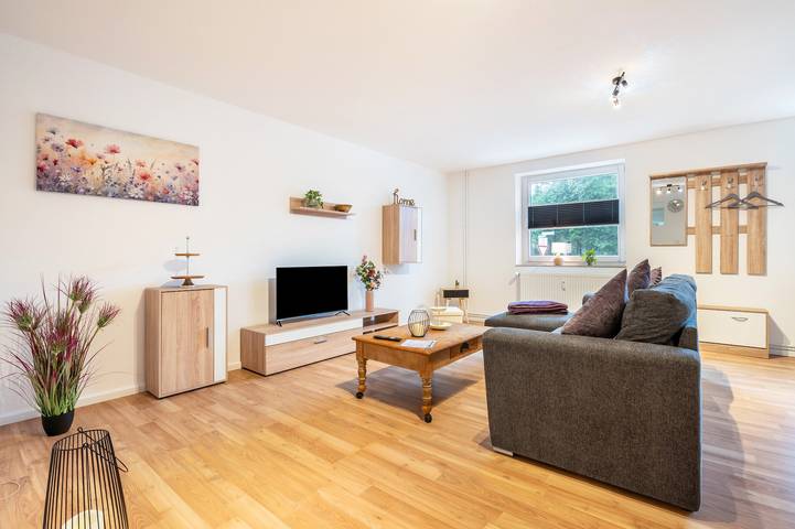 Ferienwohnung für 3 Personen, mit Garten, mit Haustier