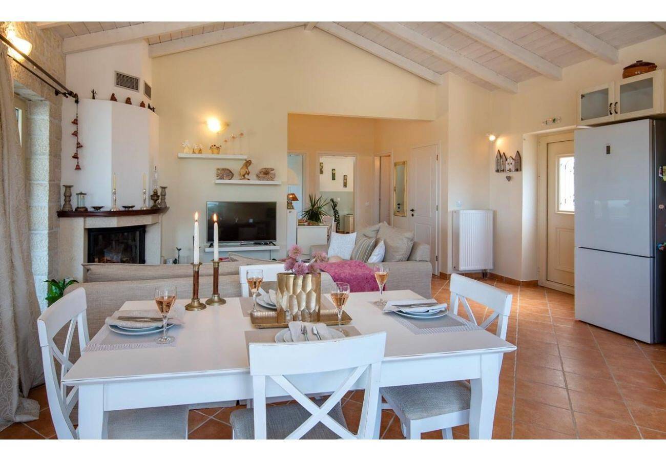 Villa "Aloni" with Sea View, Private Pool & Wi-Fi in Paxos