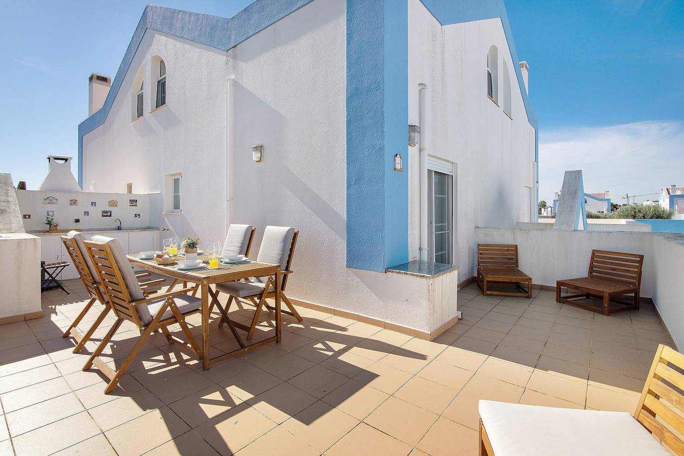 Casa de vacaciones 'Tijuca' con vistas a la montaña, terraza y Wi-Fi in Tavira, Tavira (Santiago)