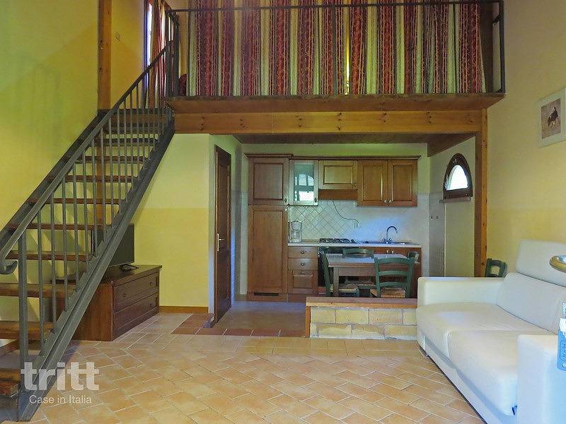 Tritt — 6-Personen-Apartment in der Toskana in einem kleinen Ferienpark mit Pool in Riparbella, Etruskische Küste