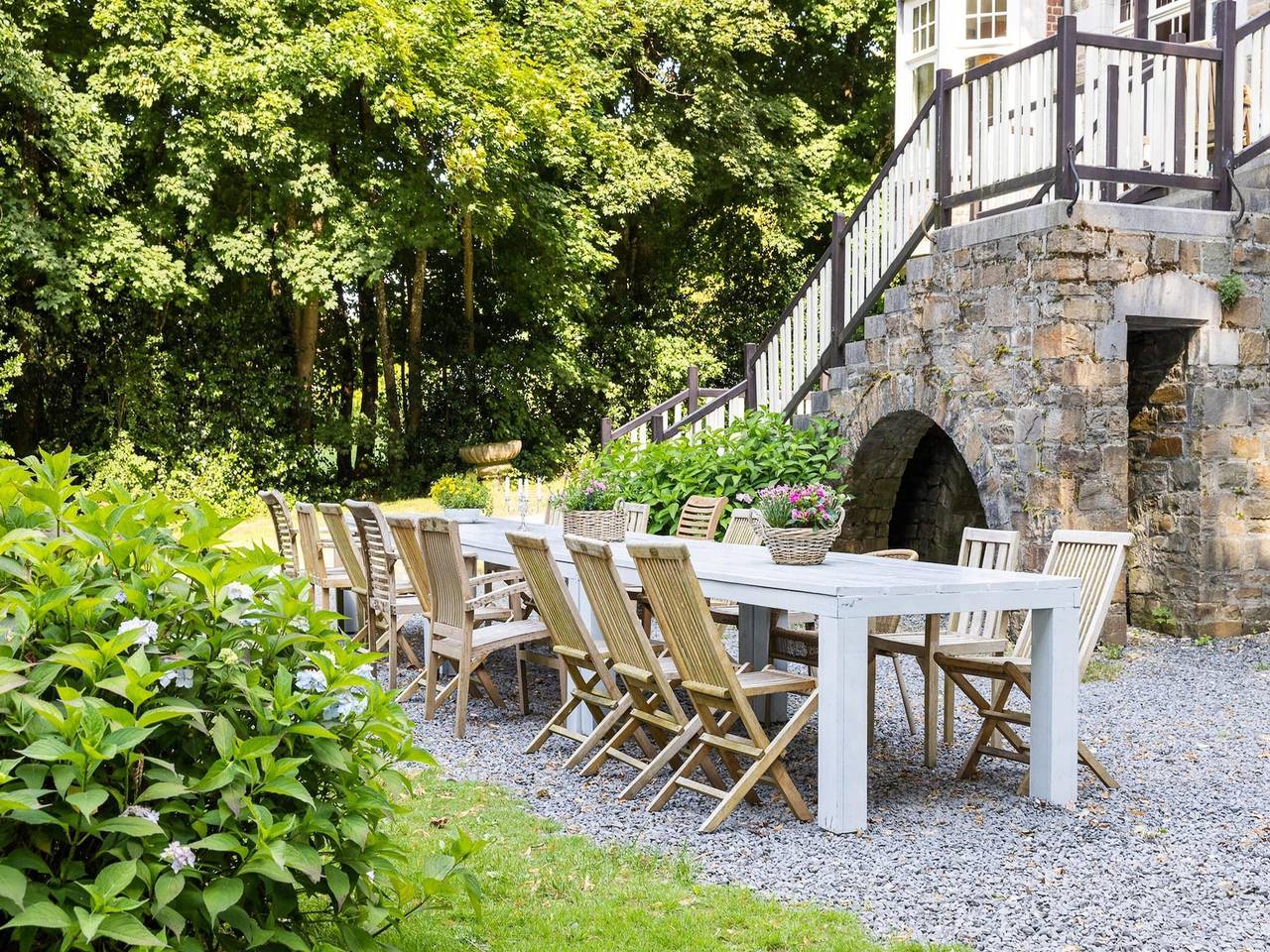 Beautiful castle house in Spa, authenticly decorated and with spacious garden in Spa, Région de Liège