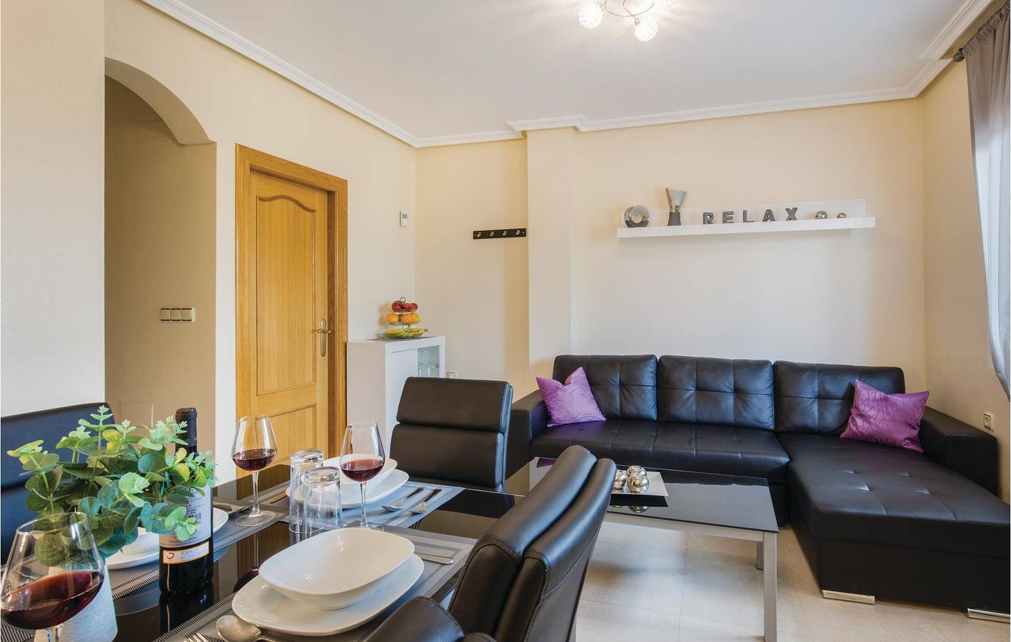 Apartamento con vistas al mar, piscina y terraza in El Galan, Orihuela