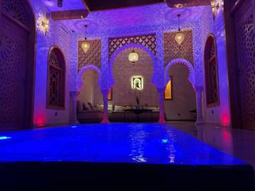Maison d’hôte pour 2 personnes, avec terrasse dans Jemaa el-Fnaa
