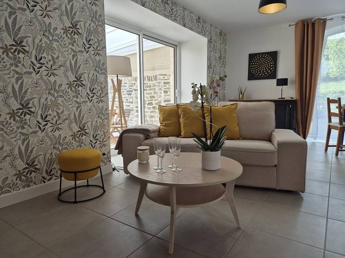 Gîte pour 4 personnes, avec terrasse et jardin, animaux acceptés à Saint-Lô-d'Ourville - 2