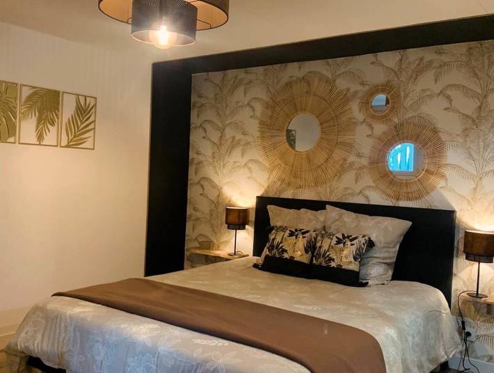 Chambre d’hôte pour 2 personnes, avec jardin