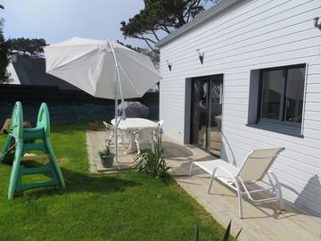 Gîte pour 4 personnes, avec terrasse et jardin, animaux acceptés à Trébeurden