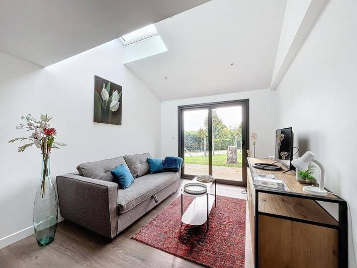 Appartement de vacances pour 2 personnes, avec jardin