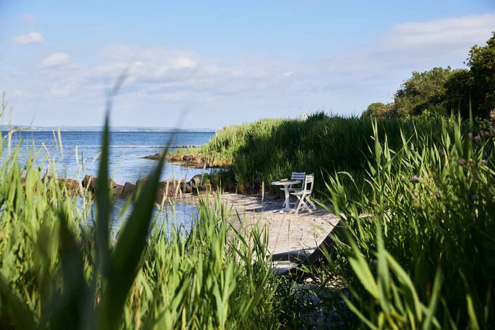 Ferienhaus mit Meerblick für 2 Personen, mit Garten und Terrasse sowie Seeblick auf Fünen
