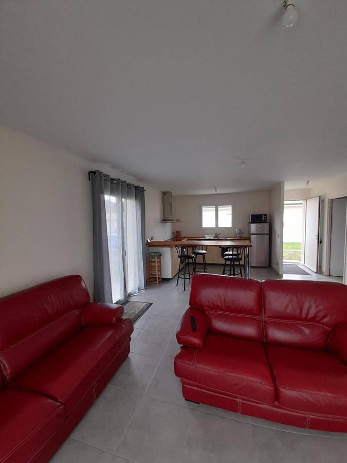 Maison de vacances pour 6 personnes, avec vue et jardin