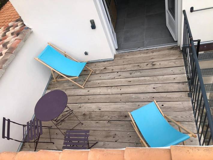 Location de vacances pour 2 personnes, avec piscine et jardin ainsi que vue et bassin pour enfant à Orgone - 4