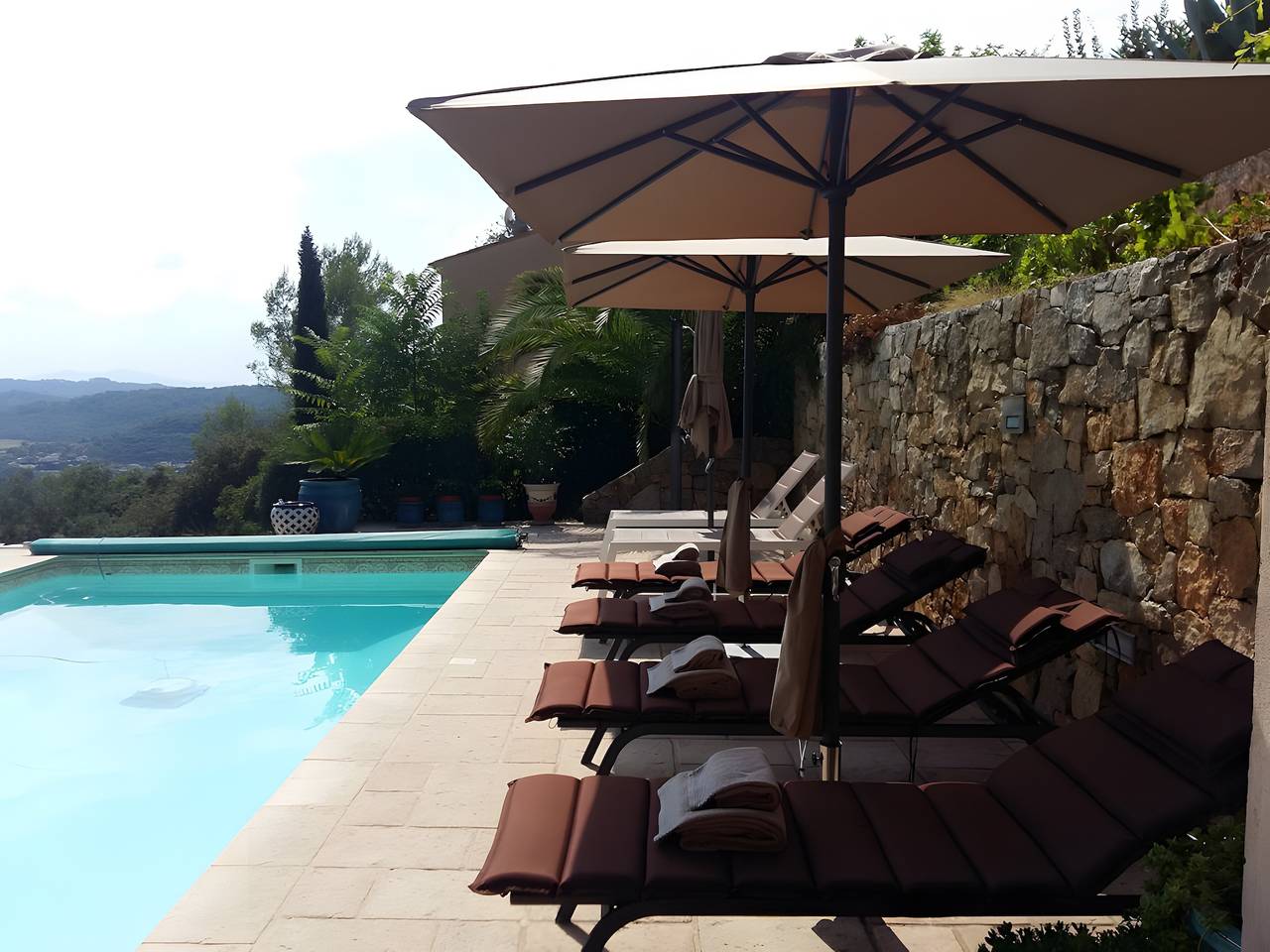 Villa « Les Hauts De Taradeau » : Vue Montagne avec sublime piscine privée in Taradeau, Région de Draguignan