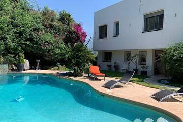 Villa pour 7 personnes, avec terrasse et jardin à Menton