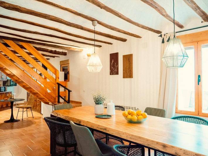 Casa rural para 6 personas, con terraza, Familias con niños en Alcalá del Júcar - 3