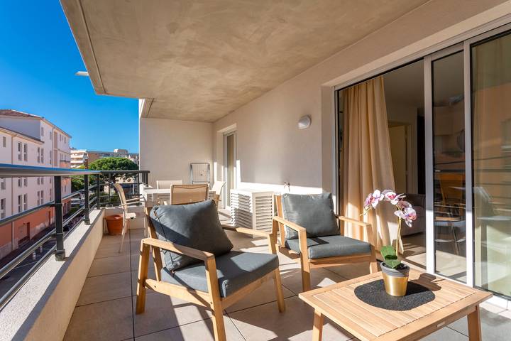 Ferienwohnung für 4 Personen, mit Balkon in Frejus