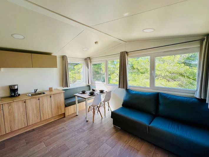 Camping La Grange Neuve - Mobilheim 4 personen - Belveo-Signatur in Sigean, Mittelmeerküste (Frankreich)