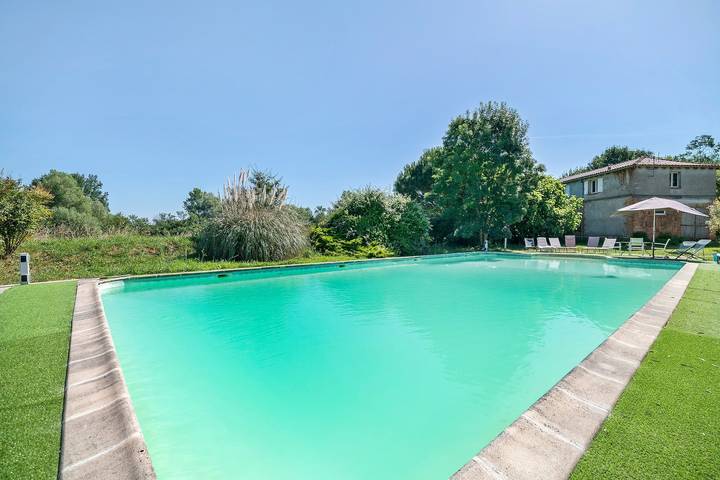 Maison de vacances pour 11 personnes, avec Jardin dans le Gers