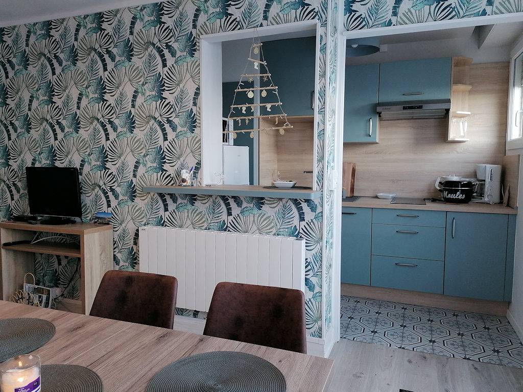 Appartement entier, Appartement rez-de-chaussée face à la mer et funiculaire in Le Tréport, Région de Dieppe