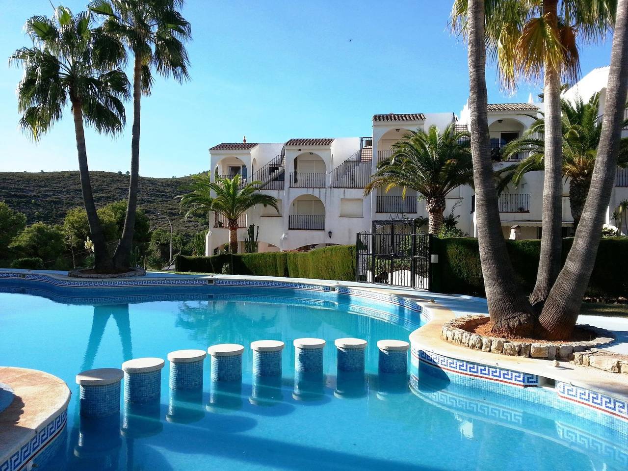 Appartement de vacances entier, Appartements avec piscine. Réf. Font Nova-46 in Peñíscola, Costa del Azahar