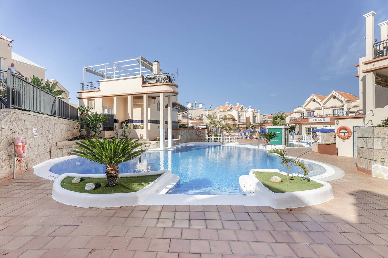 Apartamento entero, Apartamento Vacacional 'Yucca Park 1 Bed' con Terraza Privada, Wi-Fi y Aire Acondicionado in Playa del Duque, Adeje