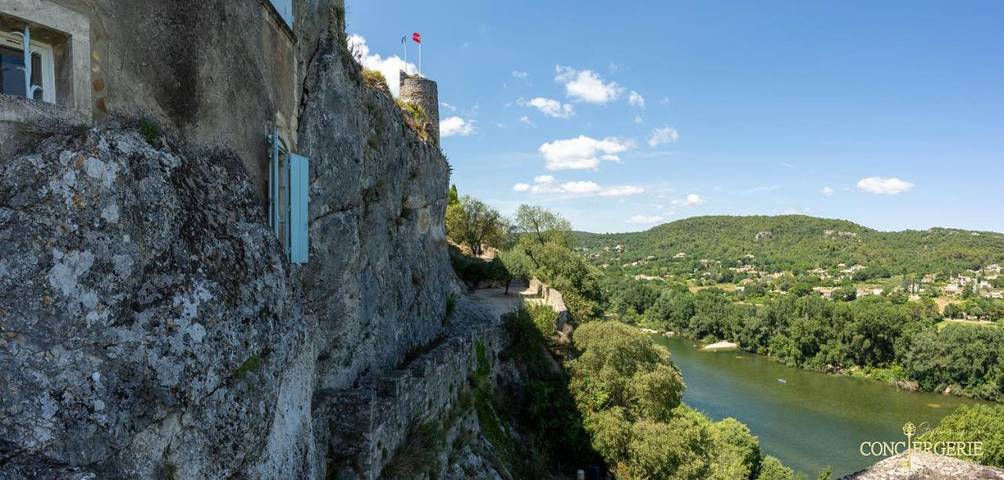 Location de vacances pour 18 personnes, avec vue ainsi que jardin et piscine à Aiguèze - 3